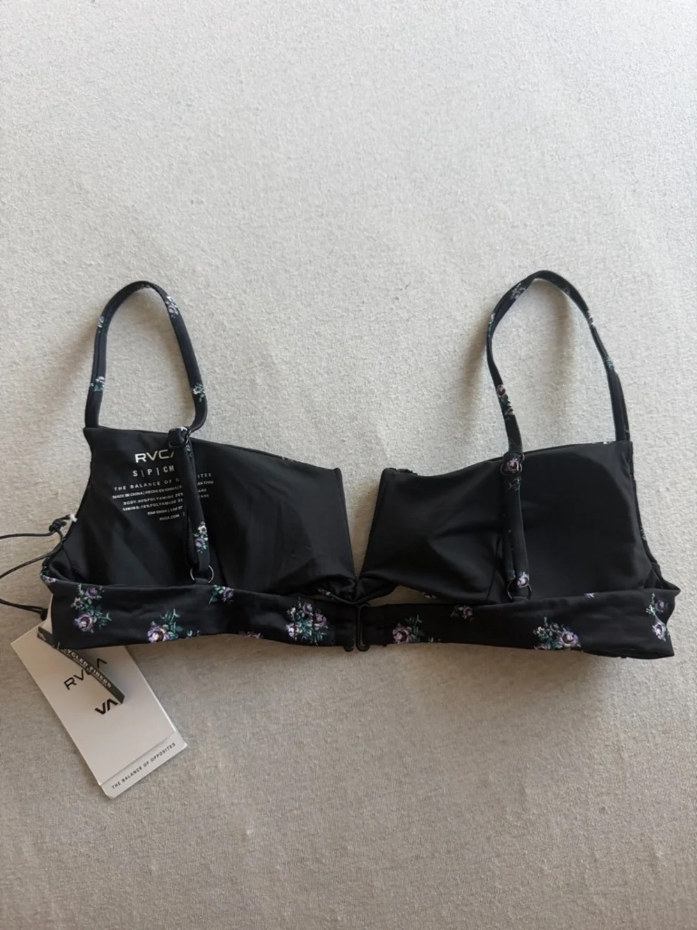 NWT RVCA Bikini Top - Picture 3 of 4
